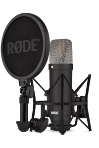 Rode NT1 Signature Series nagymembrnos kondenztor stdi mikrofon csomag, fekete